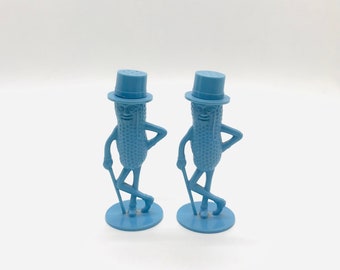 Mr. Peanut Plastic Salt and Pepper Shakers - Etsy