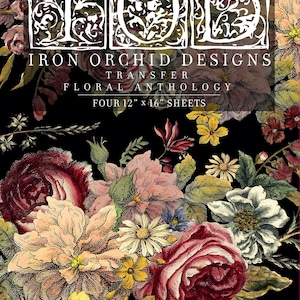 Floral Anthology IOD Transfer