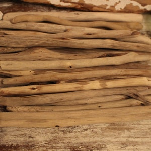 25 Stücke von großen Surf getrommelt California Treibholz Sticks Strand Dekor Bastelbedarf 8 "-10"