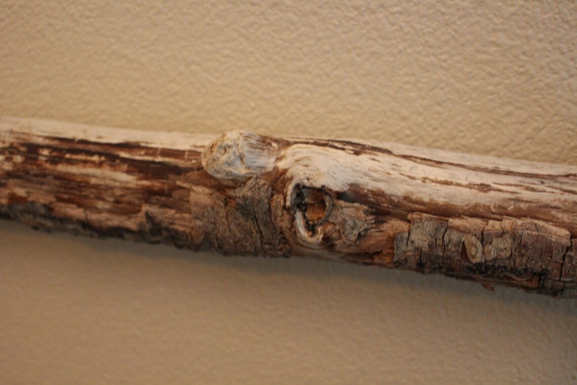 1 schöne große rustikale Prime Makramee Treibholz Stick | Etsy