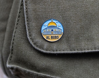 Eid Gift  Enamel Pin Masjid Al-Aqsa Al-Quds Beautifully Painted Perfect Ramadan Gift Eid Gift Party Favor