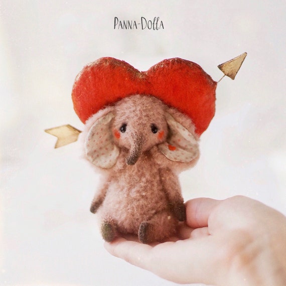 stuffed elephant valentines day