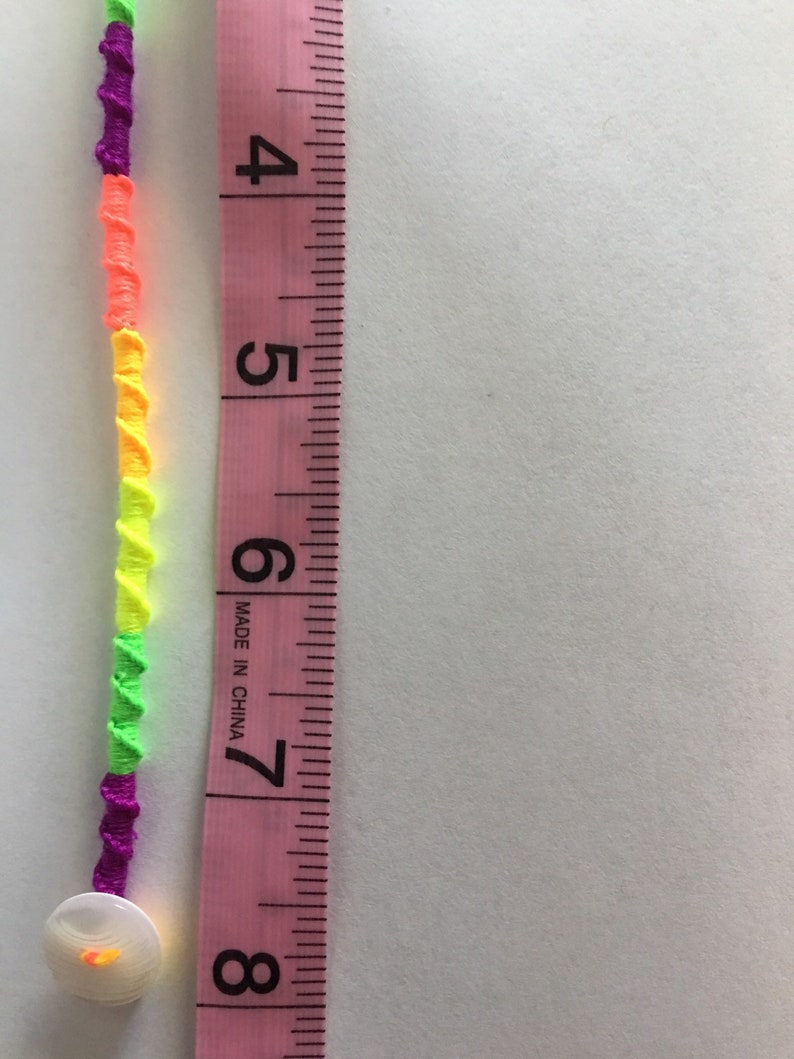 L-XXL Rainbow Spiral BraceletAnklet
