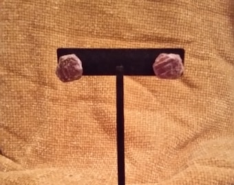 Natural Ruby Stud Earrings