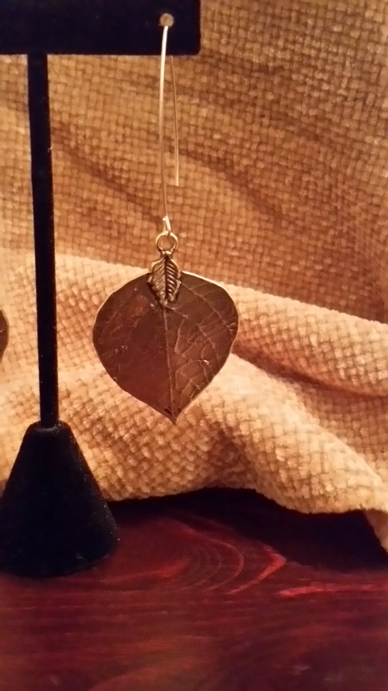 Pot Leaf Charm Dangle Earrings
