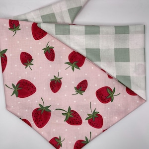 Strawberry Picnic Bandana