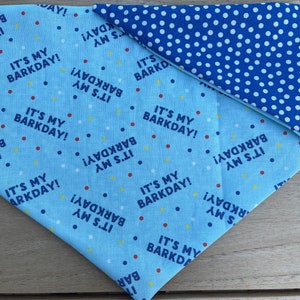 Its My Barkday Bandana