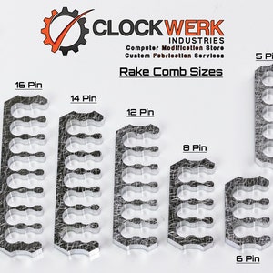 Industries de l'horlogerie Peigne râteau Aluminium Or image 4