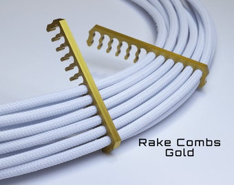 Clockwerk Industries | Rake Comb | Aluminum | Gold