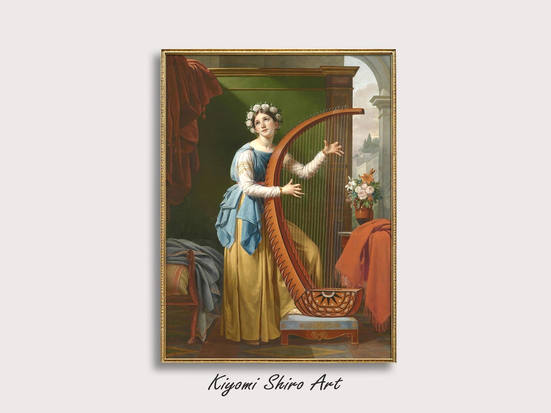 St Cecilia Artwork by Famous Belgian Artist Fanny Paelinck