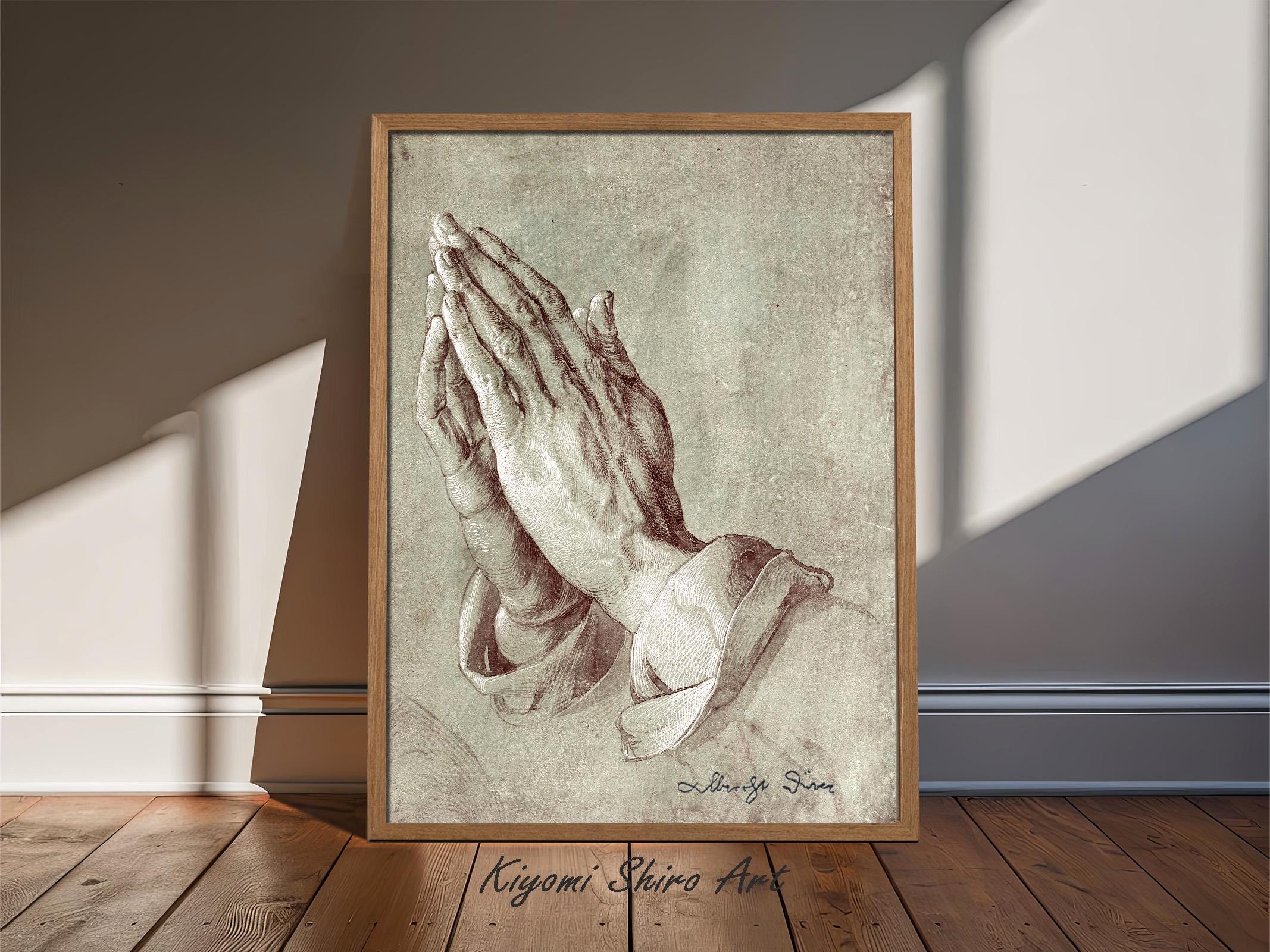 アンティーク 40s Albrecht Drer 壁掛 祈りの手プレイングハンズ アンティーク 40s Albrecht Drer 壁掛 祈りの手プレイングハンズ