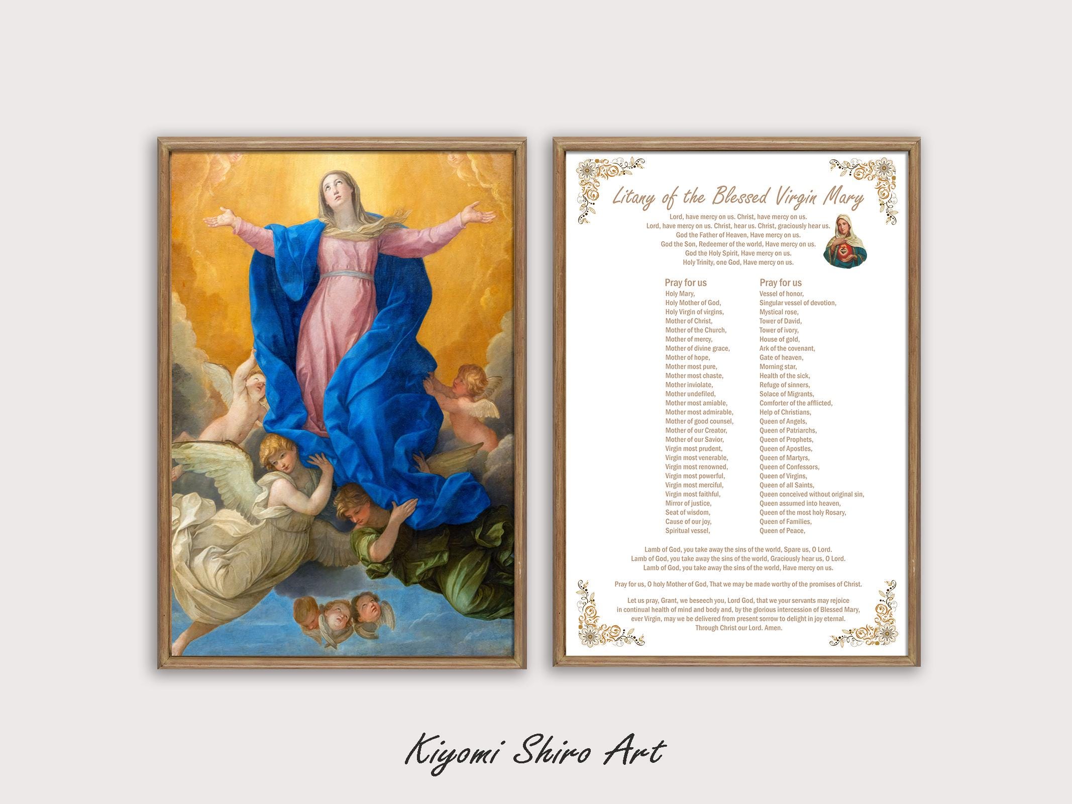 Litania Loretańska - Etsy