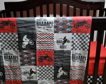 Dirt Bike Crib Set Etsy
