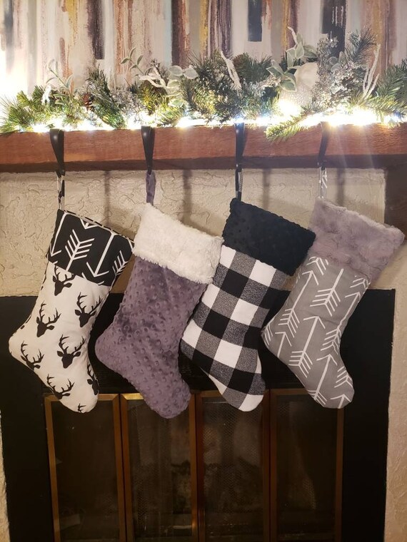Modern christmas stockings deals