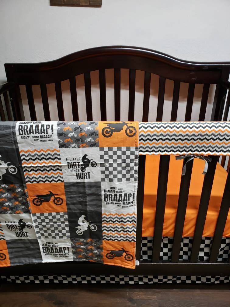 harley davidson crib bedding