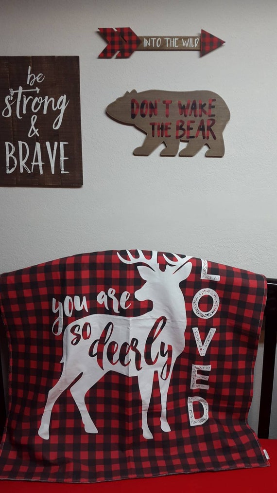 you are so deerly loved crib bedding