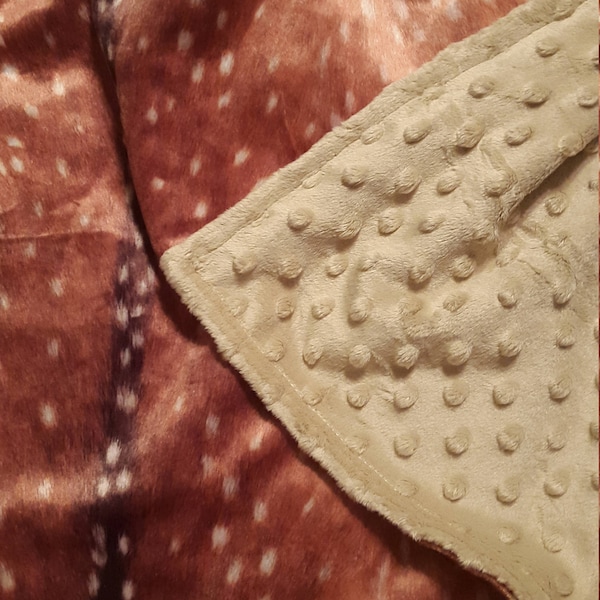 Deer Skin Blanket Etsy