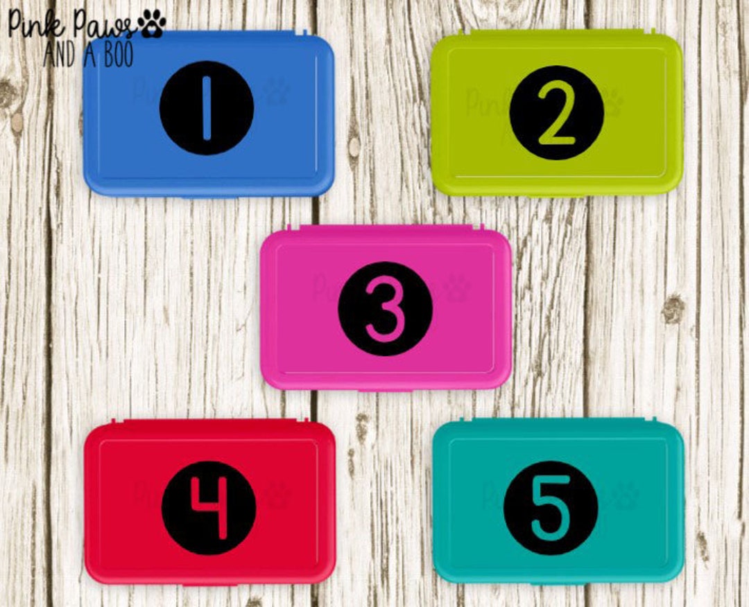 Organizing Numbers, DECALS ONLY, Classroom Number Dots, Classroom