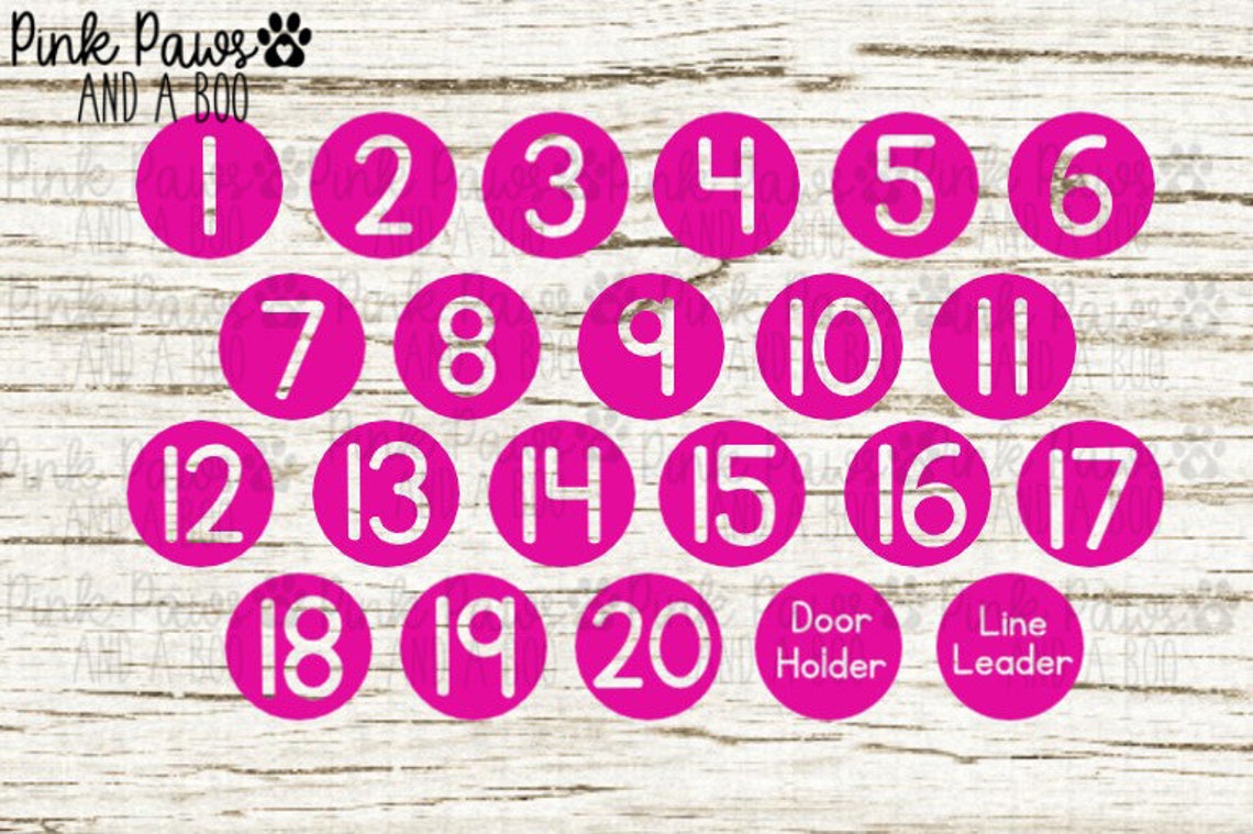 Line up Floor Dots Line Leader Floor Spots Classroom Decals Etsy