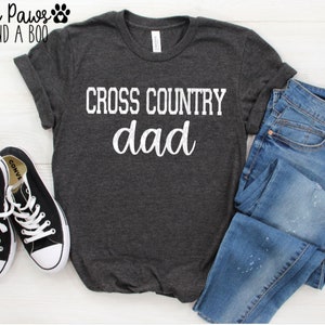 Cross Country Dad T-shirt, Cross Country Grandpa Shirt, XC Grandma Shirt, High School Cross Country shirt, XC Mom, Personalized Shirt