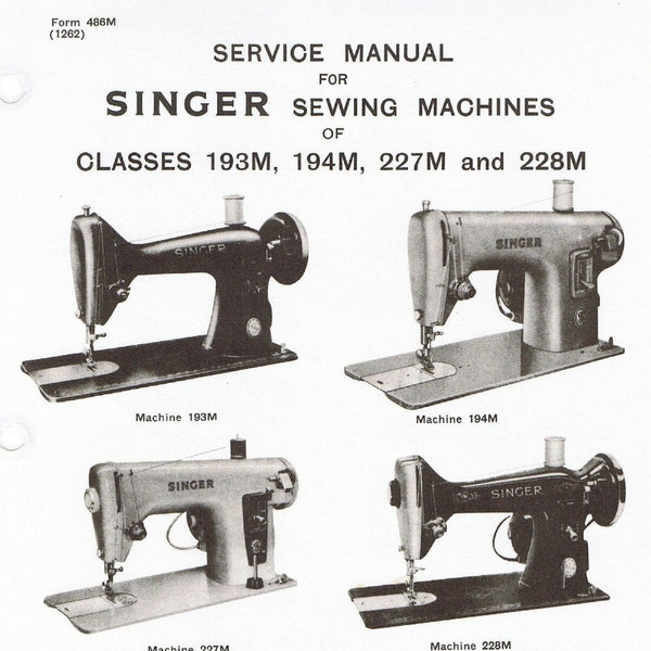 Singer 227m Sewing Machine Etsy