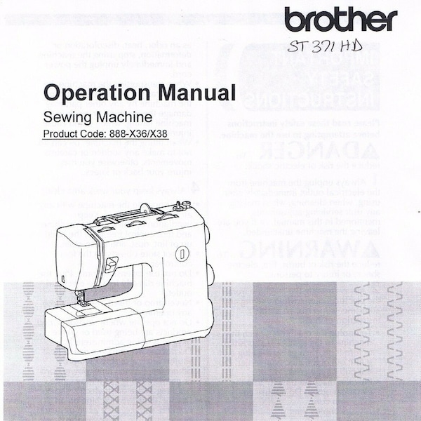 Brother Sewing Machine Etsy