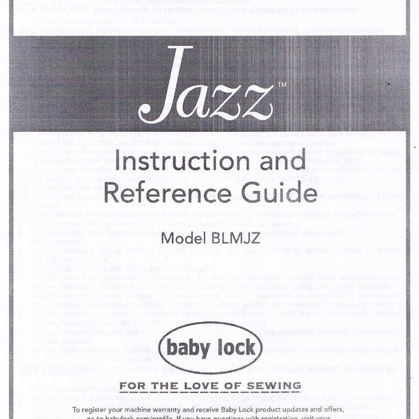 Used Baby Lock Sewing Machine Etsy