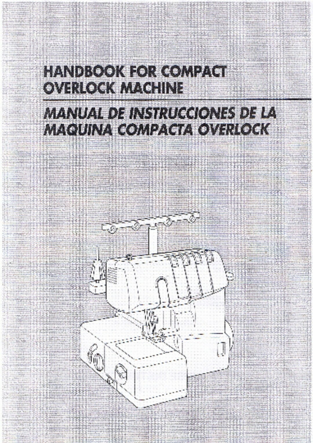 Brother 1034D 1134DW 1634D DZ1234 Overlock Serger Machine Users Guide