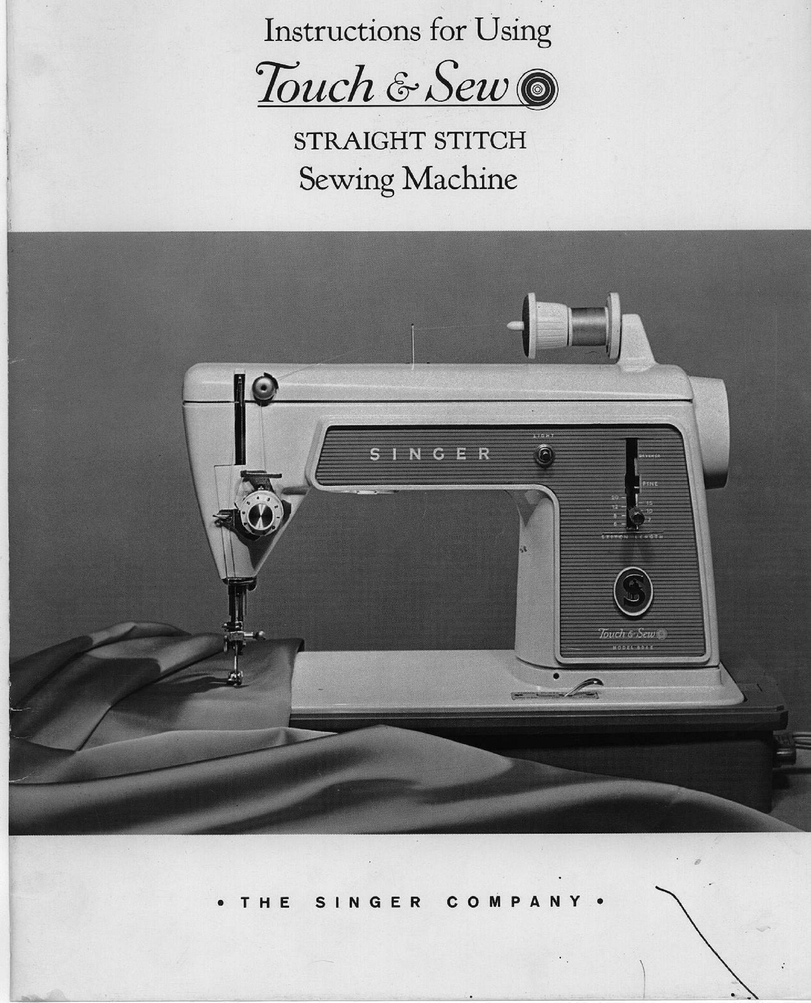 Singer Straight Stitch Sewing Machine Model Touch & Sew 604E Etsy