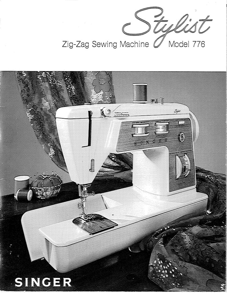 Singer Stylist 776 Sewing Machine Instruction Owner Users Etsy Australia