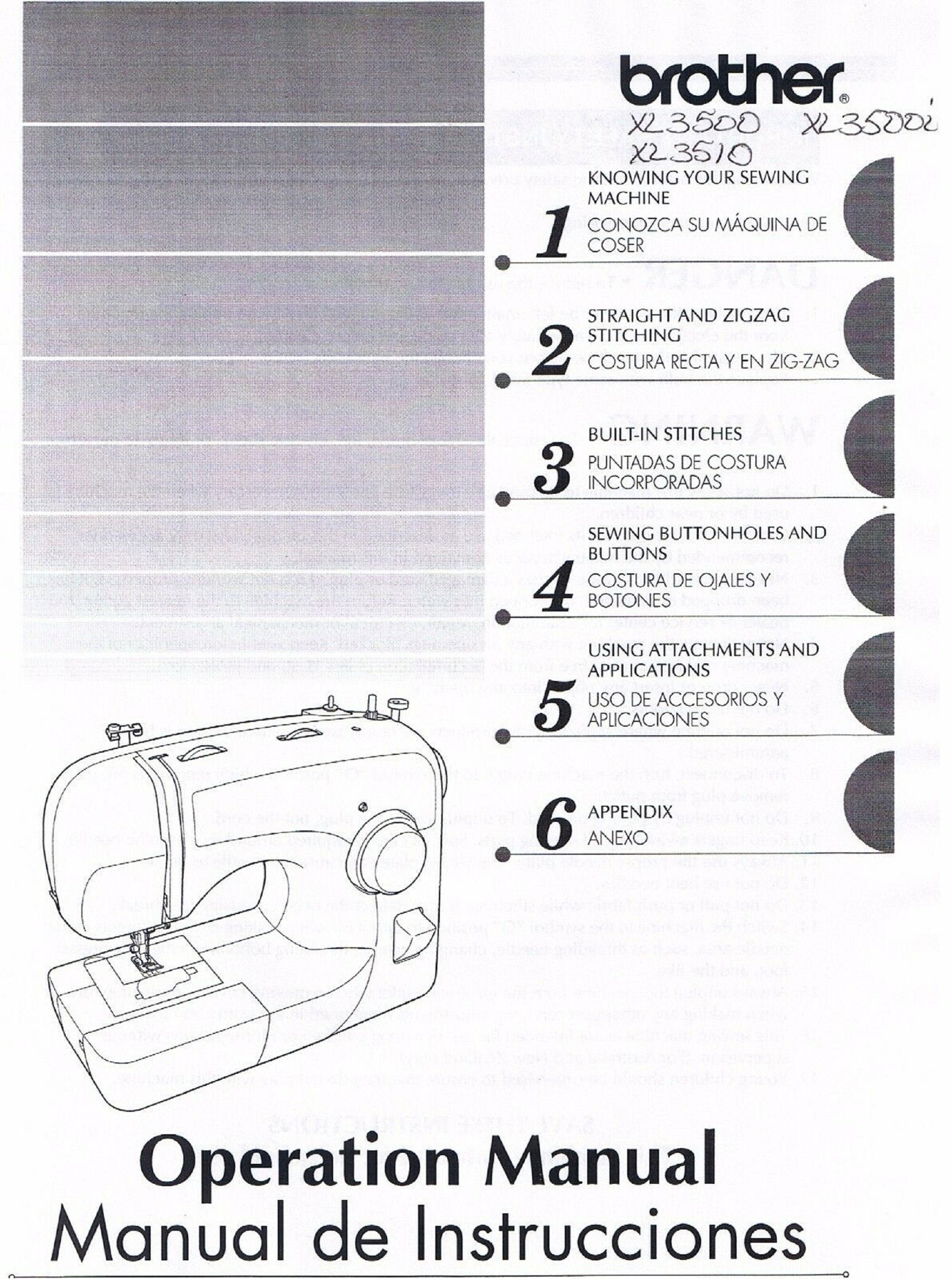 Kenmore Sewing Machine Manuals