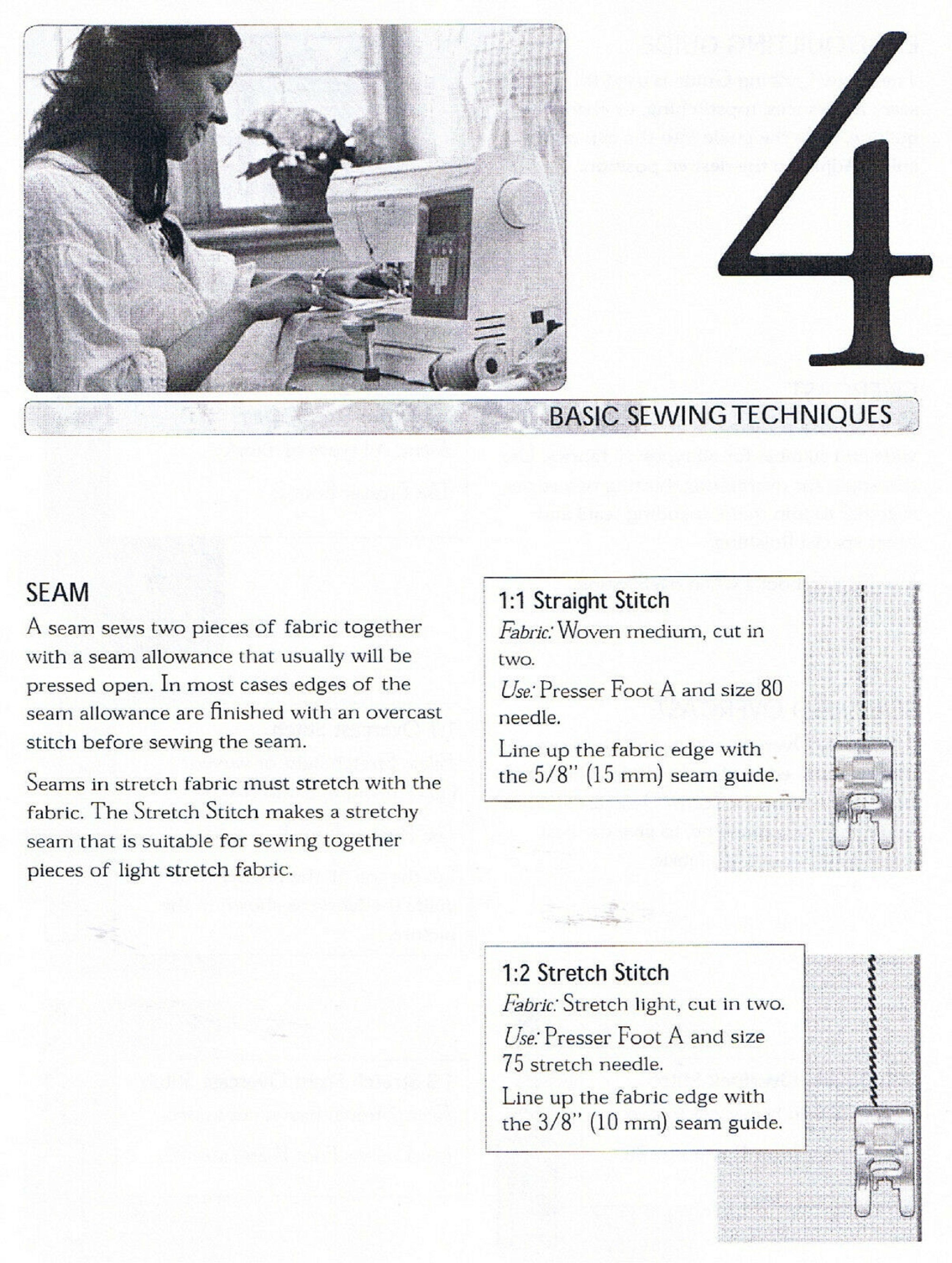 Husqvarna Viking Emerald 183 203 Sewing Machine User Guide Etsy