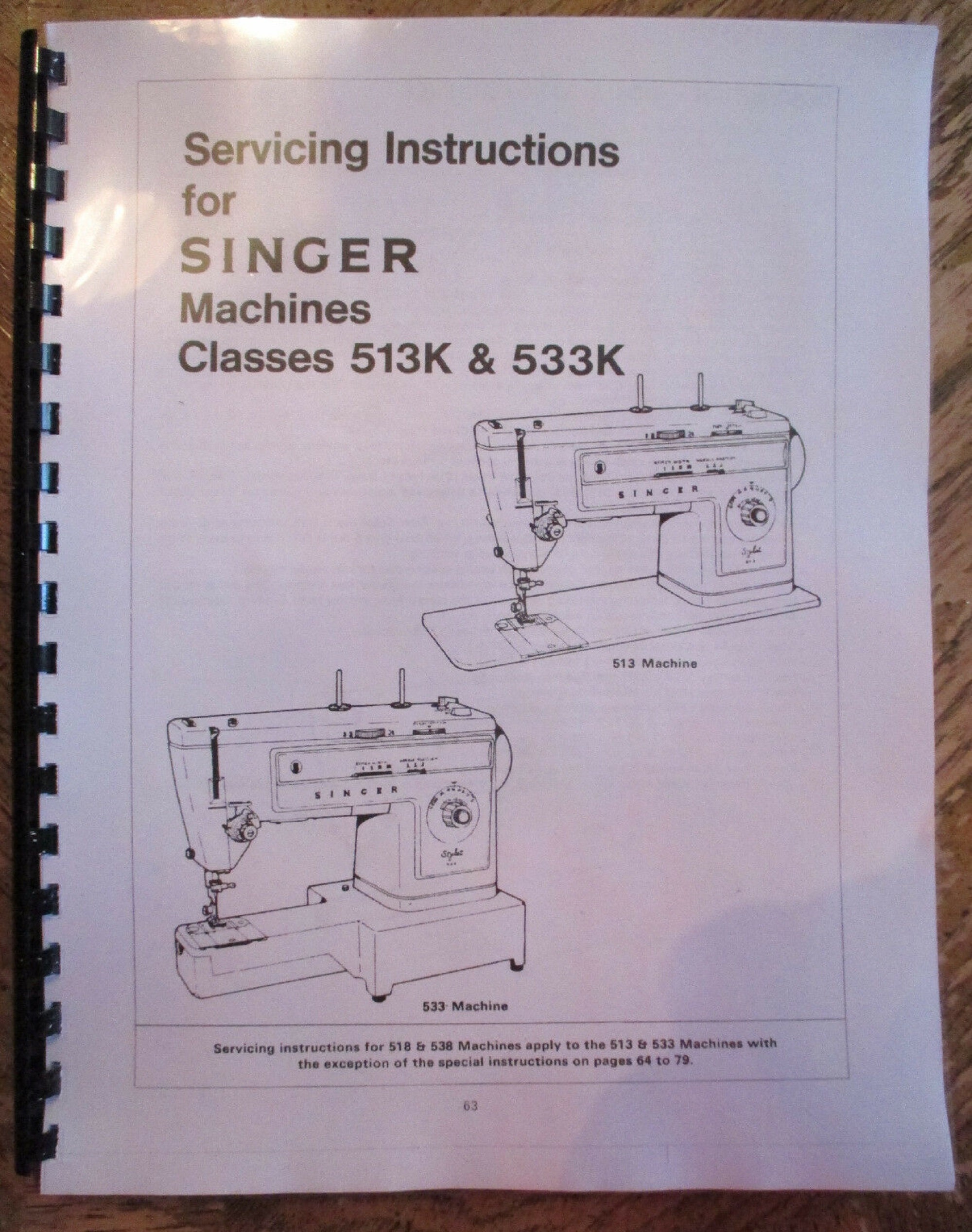 How to thread the Singer 533 sewing machine