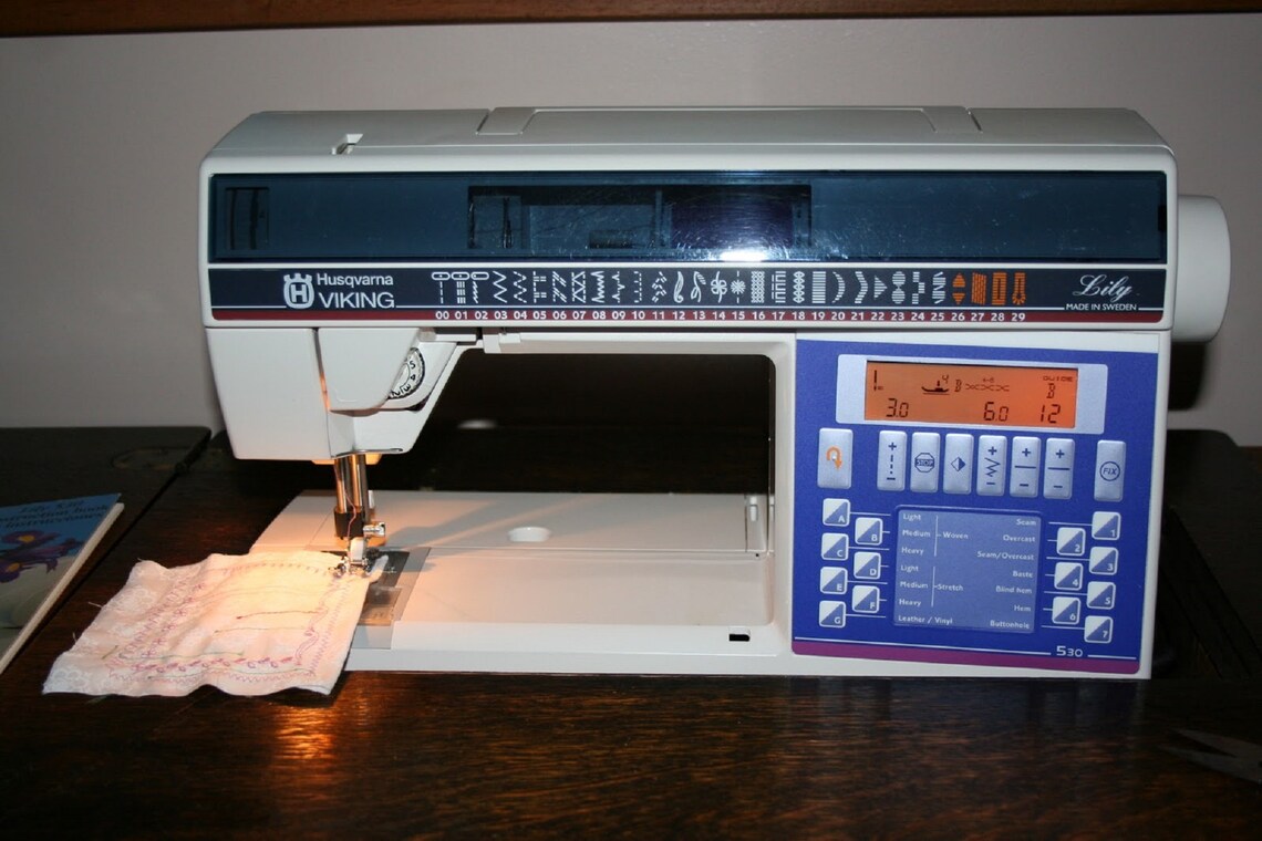 Digital Husqvarna Viking Lily 530 535 Sewing Machine Owner Etsy