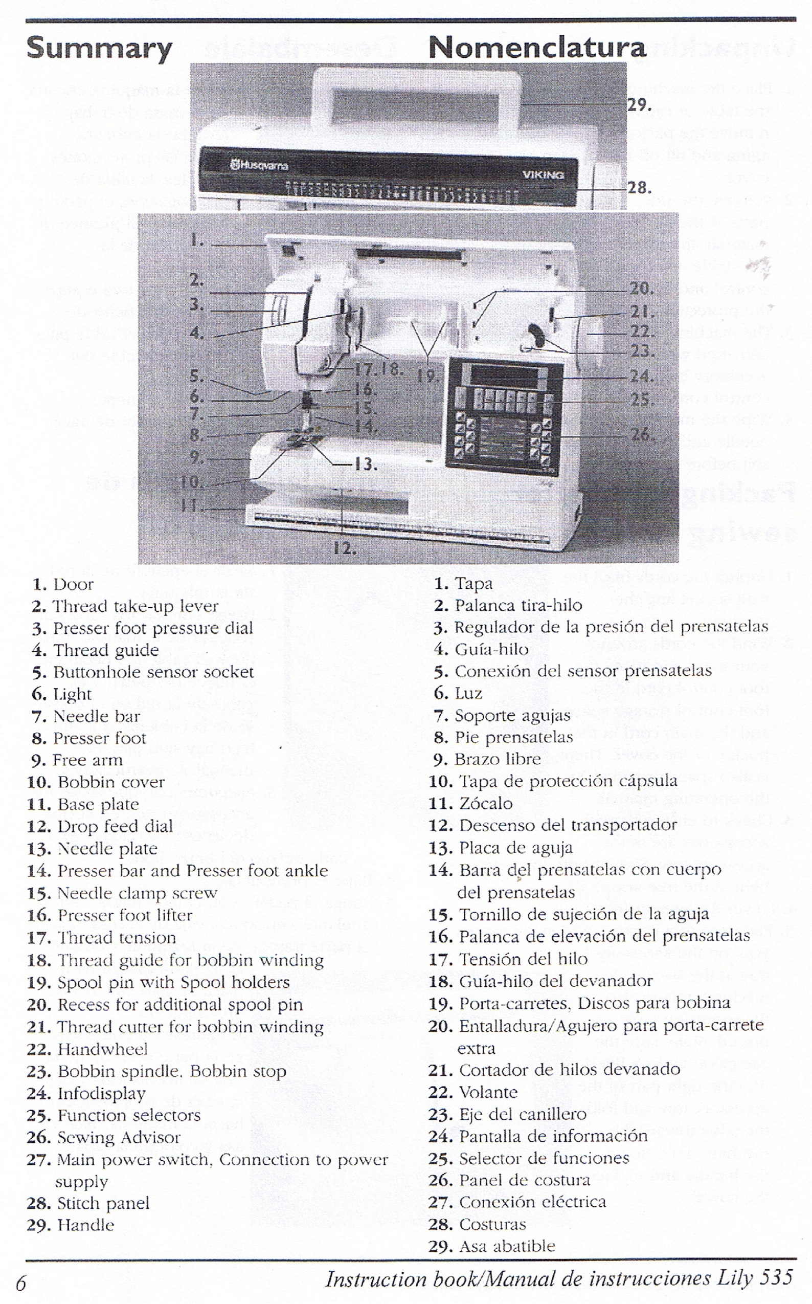 Husqvarna Viking Lily 530 535 Sewing Machine Users Guide Etsy