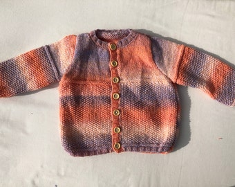 Gilet bébé (baby Azteka de Katia)