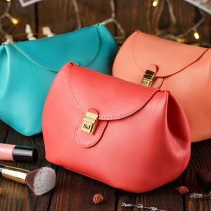 Kosmetiktasche für Frauen - Personalisiertes Dopp Kit - Maßgeschneiderte Make-up Tasche - Damen Dopp Kit mit Gravur - Kulturtasche für Sie - Braut Geschenk