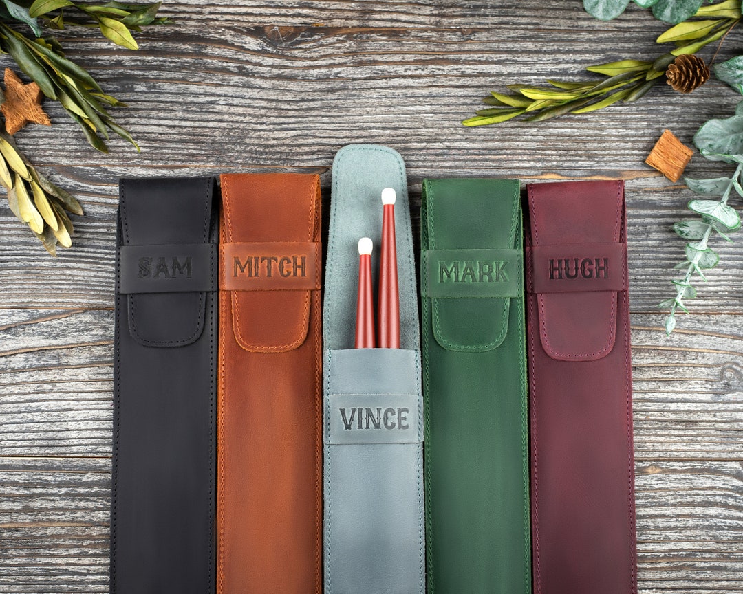 Personalized Drumstick Cover Custom Drumstick Holder Drumstick Sleeve