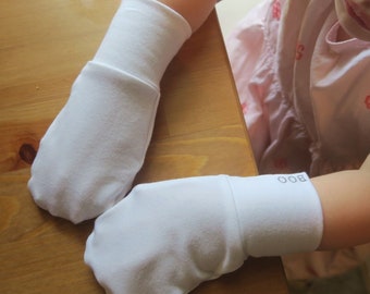 Cotton No-Scratch/Eczema Mittens (baby/toddler/child/adult)