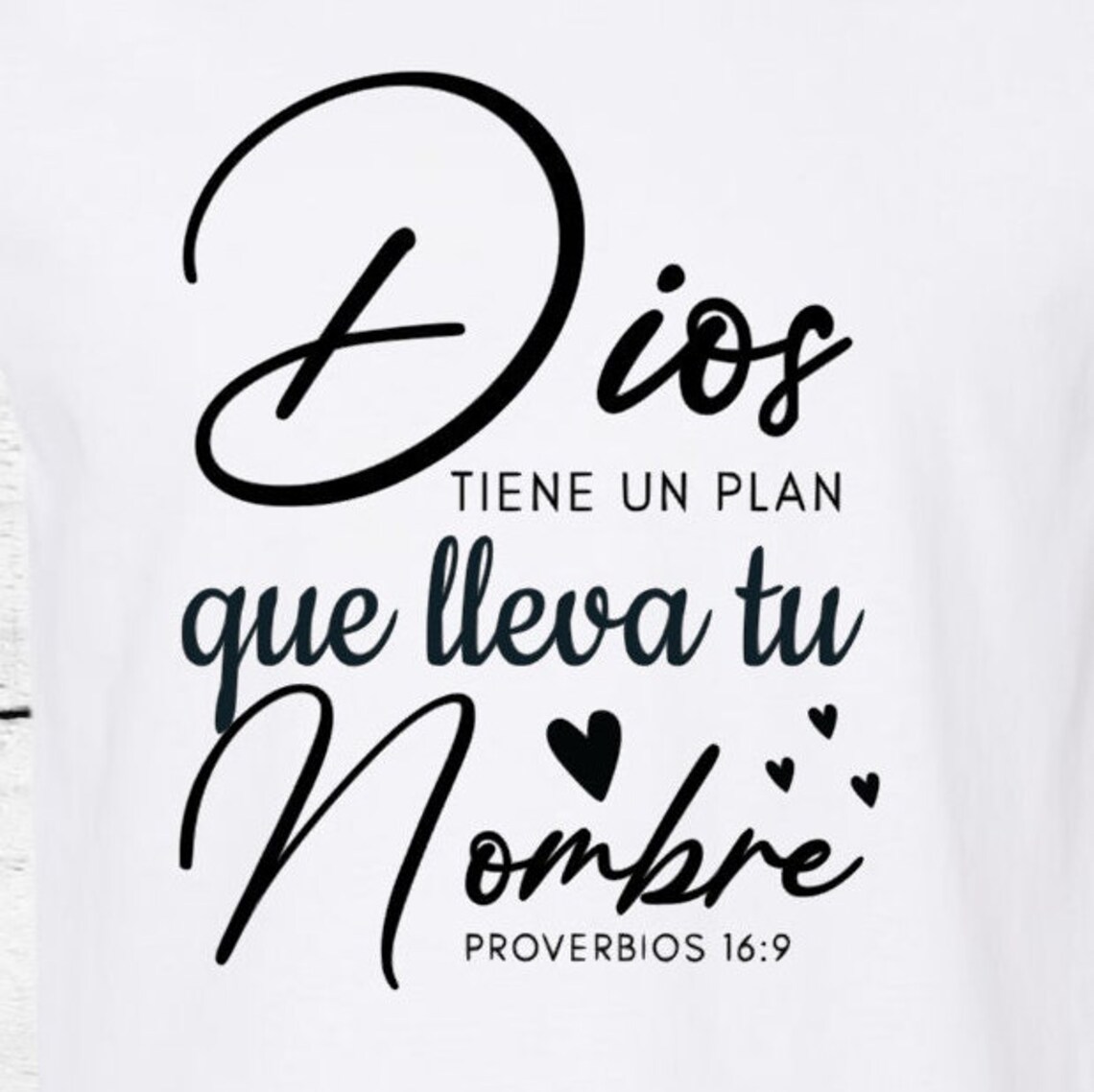 Dios Tiene Un Plan Christian Spanish T Shirt Etsy Dios tiene un plan christian spanish t shirt etsy