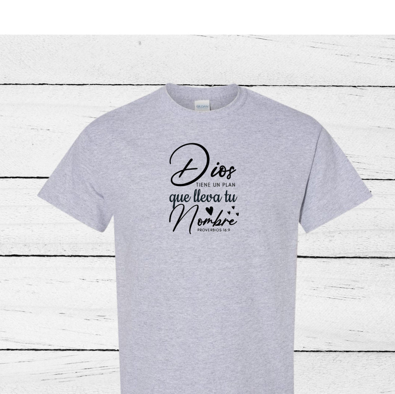Dios Tiene Un Plan Christian Spanish T Shirt Etsy Dios tiene un plan christian spanish t shirt etsy