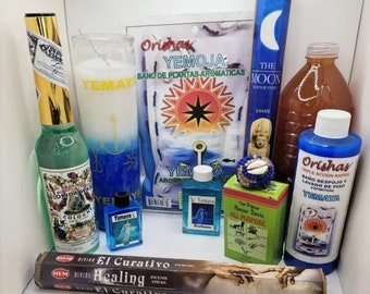 Ifa Yemaya / Yemoja Magic Ritual Kit (Schnelle Manifestation)