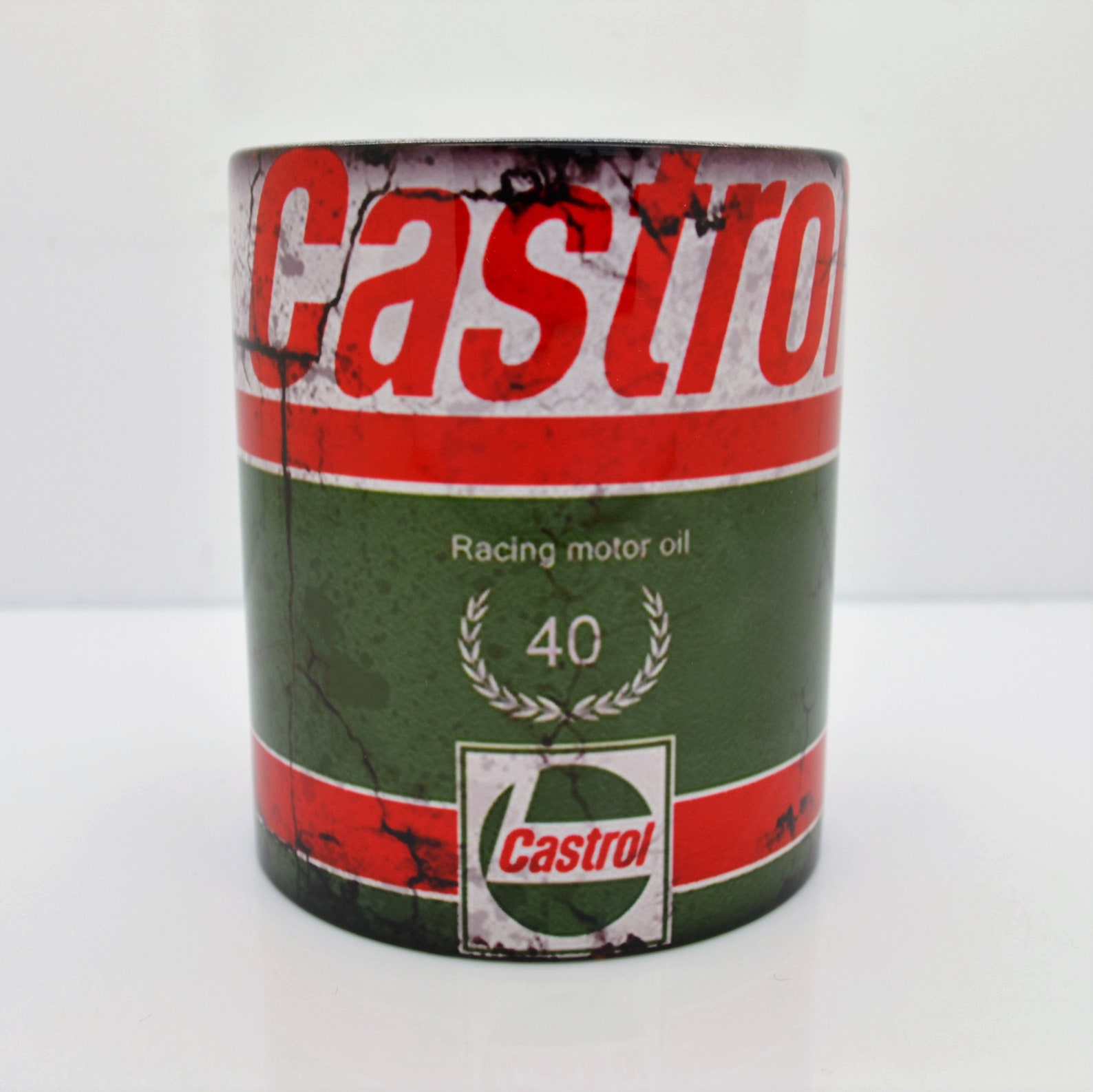 Castrol R40 #2 Oil Inspired Gift Motorcycle Car Mechanic Gift 10oz Tea ...