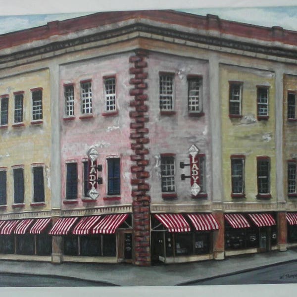 Lady n Son Gebäude, Savannah, Georgia, Sammlung, Puzzle-Kunst, Architektur, Wunder