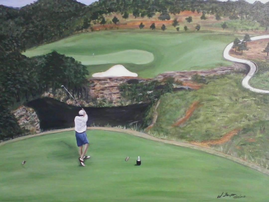The 17th Hole, Currahee Club Golf Course Etsy