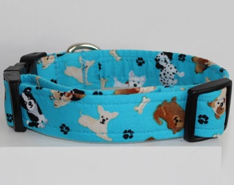 Alla raser | Handgjort hundhalsband, Tyghalsband för hundar, Justerbart hundhalsband, Slitstarkt hundhalsband, Snyggt hundhalsband, Sött hundhalsband