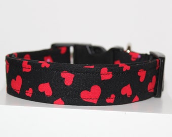 valentine dog collars