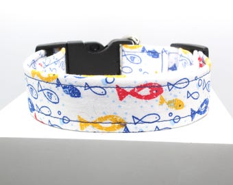 Schooling | Handmade dog collar, Fabric dog collar, Adjustable dog collar, Durable dog collar, Stylish dog collar, Matching dog collar