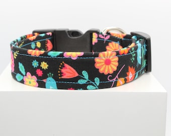 Frida's Style | Handmade dog collar, Fabric dog collar, Adjustable dog collar, Durable dog collar, Stylish dog collar, Custom dog collar