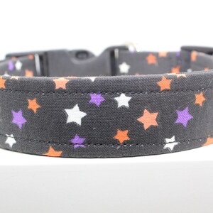 Halloween Starry Night | Handmade dog collar, Fabric dog collar, Adjustable dog collar, Durable dog collar, Stylish dog collar